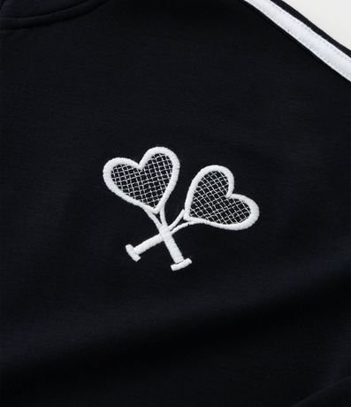 Campera Infantil Bomber en Modal - Tam  7 a 14 años 9