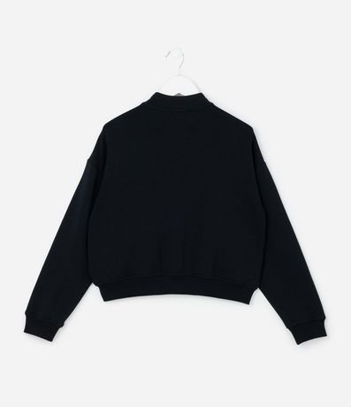 Campera Infantil Bomber en Modal - Tam  7 a 14 años 3