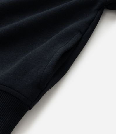 Campera Infantil Bomber en Modal - Tam  7 a 14 años 6