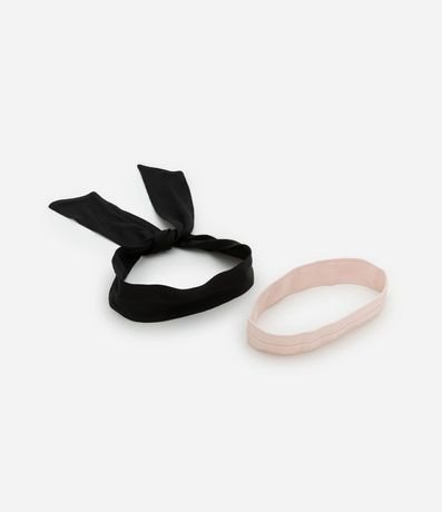 Kit 02 Diademas en Contraste
