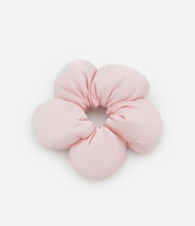 Scrunchie Puffer en Forma de Flor 2