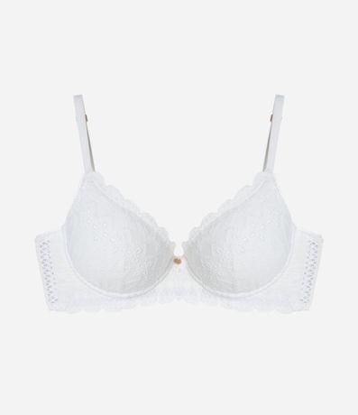 Soutien Base en Algodón Bordado y Copa Hueca 6
