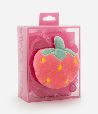 Esponja de baño fresa Alchemia 4
