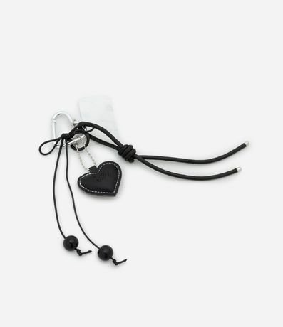 Llavero de Metal con Corazones y Cuerdas 2