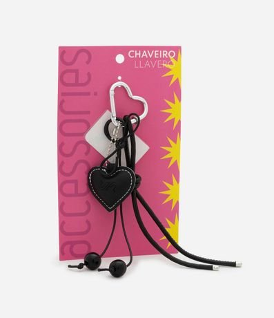Llavero de Metal con Corazones y Cuerdas 3