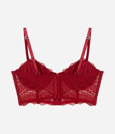 Soutien Alargado en Encaje Floral 6