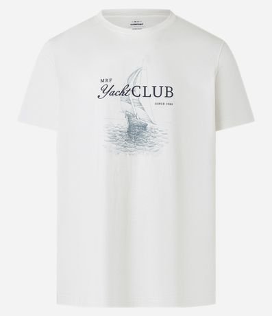 Remera Comfort Algodón Yacht Club. 4