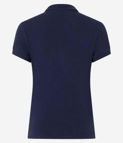 Blusa en Algodón con Cuello Polo y Manga Corta 6