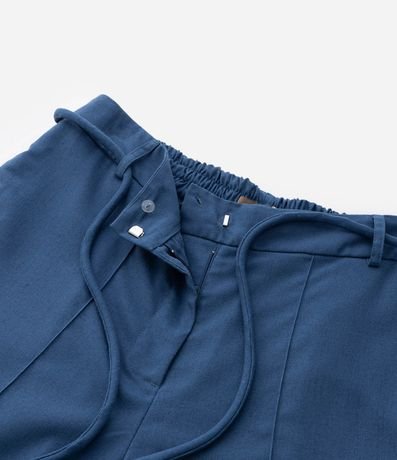 Pantalón Pantalona con Lino y Cinturón Curve & Plus Size 7