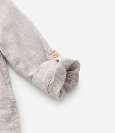 Camisa Infantil con botones Contrastantes y Bolsillo - Talle 1 a 6 años 4