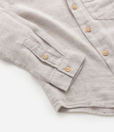 Camisa Infantil con botones Contrastantes y Bolsillo - Talle 1 a 6 años 6