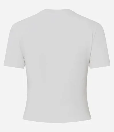 Blusa Baby Look en Algodón con Estampa USA 2