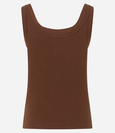Blusa Musculosa en Rib 8