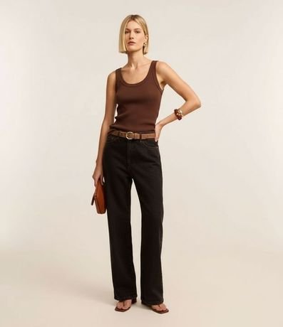 Blusa Musculosa en Rib 4