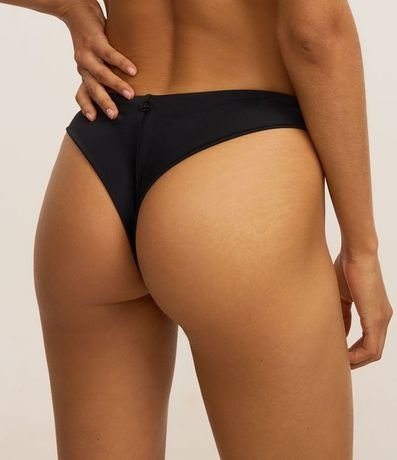 Bikini Bombacha Pernera Alta en Microfibra con Costura Contrastante 4