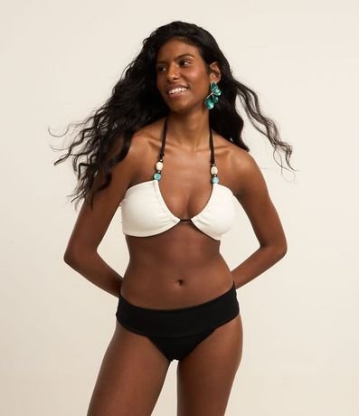 Bikini Bombacha Lateral Ancho en Microfibra Texturizada 2