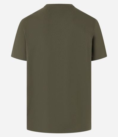 Remera Comfort en Algodón con Estampa de Hipismo y Lettering 2