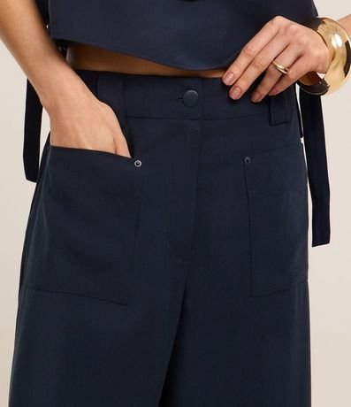 Pantalón Pantacourt con Lazo Delantero 4