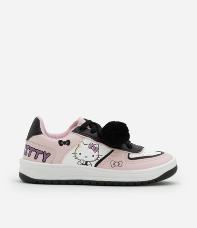 Championes Infantil con Estampa Hello Kitty y Pompón - Talle 28 a 34 5