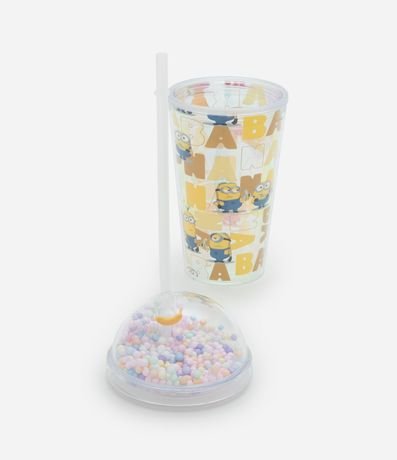 Vaso Sundae con Pajita y Estampa Minions 3