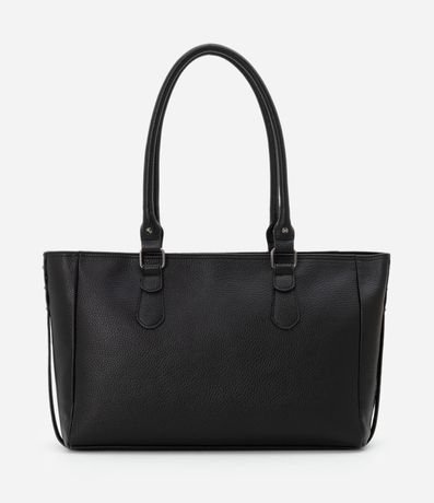 Cartera Satchel Grande con Spikes y Metales 4