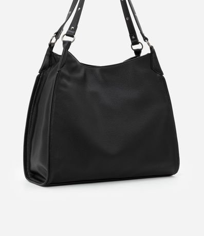 Bolsa Hobo Floater con Detalles en Spikes y Metales con Bolsillo Pequeño Delantero 4