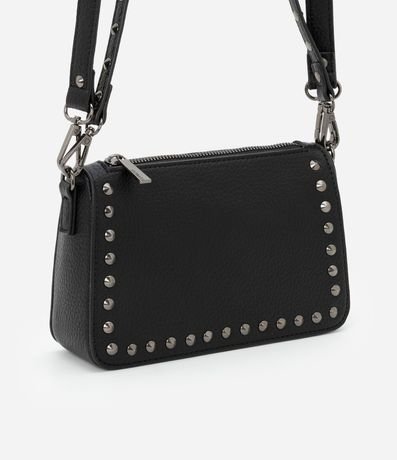 Bolsa Baguette Pequeña con Spikes y Metales 2