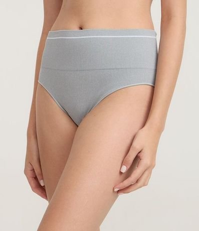 Bombacha Alta en Microfibra Texturizada Seamless 1