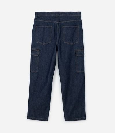 Pantalón de Jean Baggy con Bolsillos Cargo 6