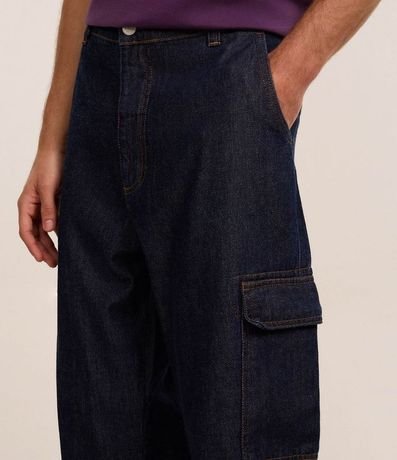 Pantalón de Jean Baggy con Bolsillos Cargo 3