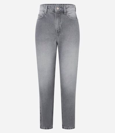 Pantalón Mom Jeans con Tiro Alto y Lavado Dirty 6