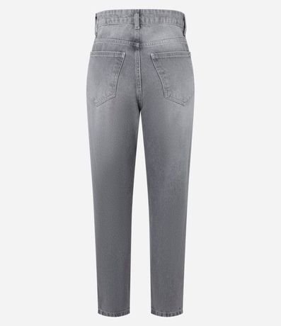 Pantalón Mom Jeans con Tiro Alto y Lavado Dirty 7