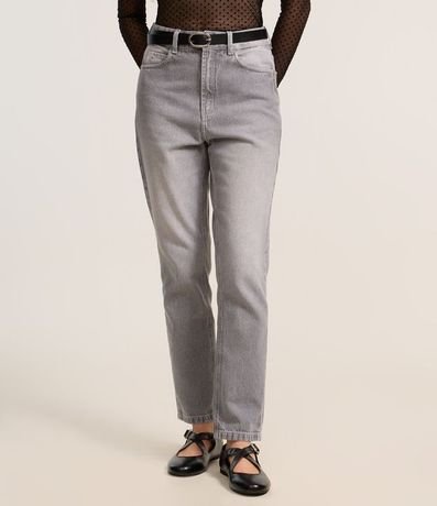 Pantalón Mom Jeans con Tiro Alto y Lavado Dirty 3