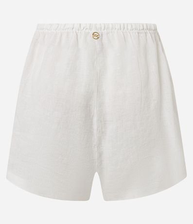 Salida de Playa Short en Lino Puro 7