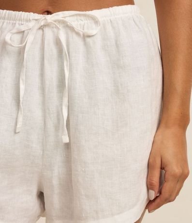 Salida de Playa Short en Lino Puro 3