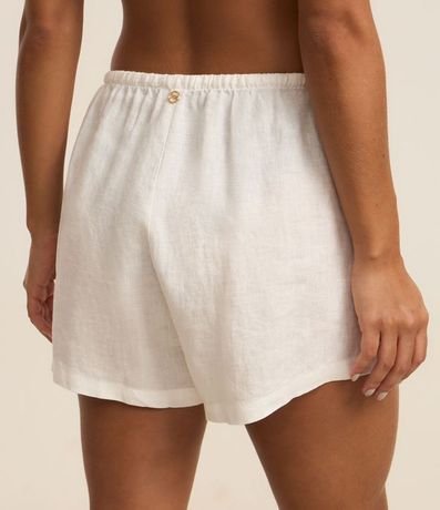 Salida de Playa Short en Lino Puro 4
