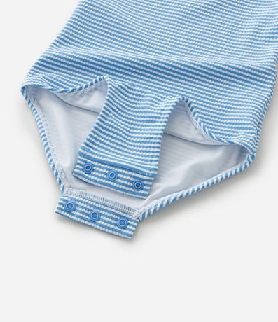 Malla Infantil con Estampa Rayada y Cerezas Aplicadas - Tam  1 a 4 años 1 al 4 4