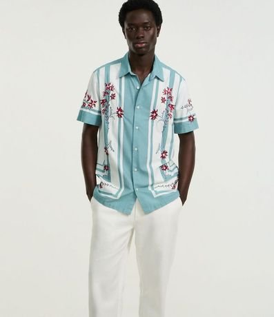 Pantalón Recto en Liocel con Bolsillos Sastre 5