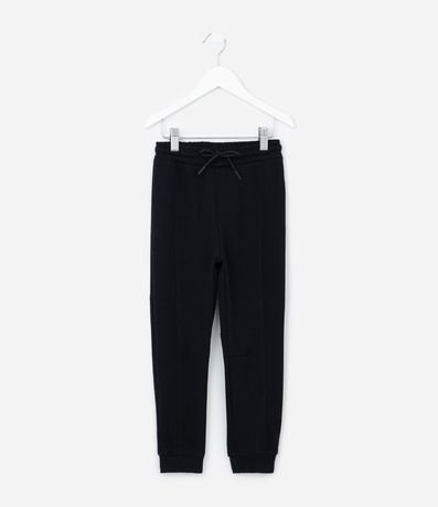 Pantalón Infantil en Piquet con Recortes - Talle 1 a 6 años