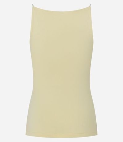 Blusa sin Manga con Escote Halter y Alça Elástico 6