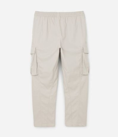 Pantalón Recto con Bolsillo Cargo 7