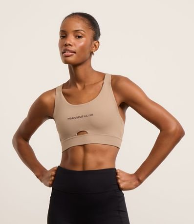 Top Nadador Deportivo en Microfibra con Sutentadores y Copa Desmontable 1