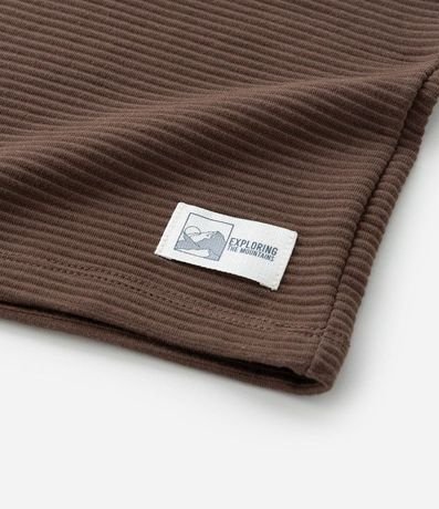 Remera Infantil Texturizada con Etiqueta en la Parte Baja - Talle 5 a 14 años 5