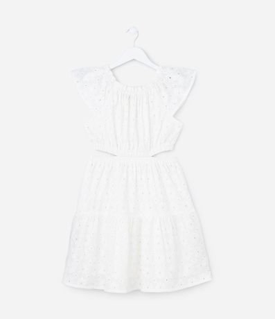 Vestido Marias Infantil en Laise con Cut Out - Talle 5 a 14 años 2