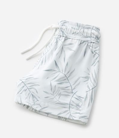 Bermuda Infantil con Estampa Follaje - Talle 1 a 6 años 5