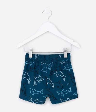 Bermuda Infantil con Estampa de Tiburón - Talle 1 a 6 años 3