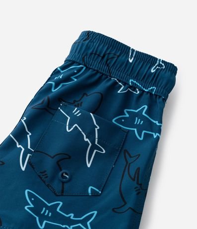 Bermuda Infantil con Estampa de Tiburón - Talle 1 a 6 años 6