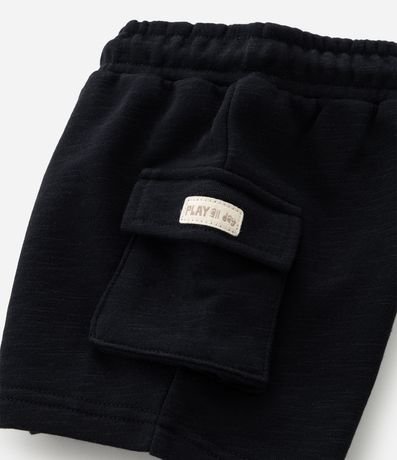 Bermuda Infantil en Algodón con Bolsillo Cargo - Talle 1 a 6 años 5