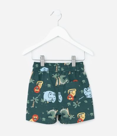 Bermuda Infantil con Estampa de Animalitos - Talle 1 a 6 años 2