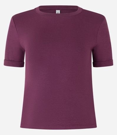 Blusa en Viscosa con Manga Plegada